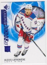 2020-21 SP Hockey Rookie Authentics Blue Alexis Lafreniere #101