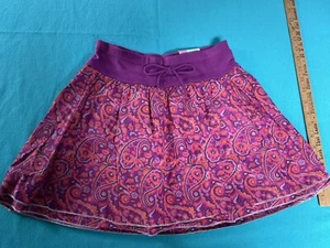 Girls Mini Paisley Drawstring Skirt  NWT 100% Cotton India Size XL (14) Old Navy - Picture 1 of 19
