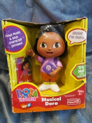 Fisher-Price Dora La Exploradora Musical Dora, Edades 2+, 2001 De Colección Foto 1 de 3