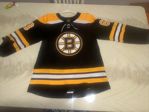 Men's Boston Bruins Brad Marchand Black Home Primegreen Authentic Pro Pla Cover