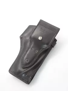 Vintage Black Bucheimer Leather Holster Special B01-009 64LH S&W SIG BORDER DUTY - Picture 1 of 7