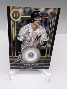 2024 Topps Tribute Anthony Rizzo Stamp of Approval Relic /75 New York Yankee - Bild 1 von 2