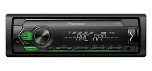 NEW Pioneer 1-DIN CD Tuner with RDS tuner, green illumination, USB, AUX DEH-S12 - Picture 1 of 2