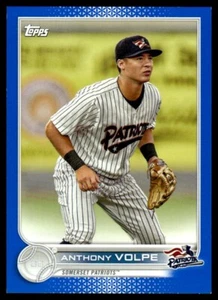 2022 Topps Pro Debut Blue Anthony Volpe Auto 149/150 Somerset Patriots #PD-77 - Picture 1 of 2