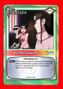 NARUTO 8th Edition -Panini- Card Game -STRATEGIA ST-336 (N) - SUPERFICIALITA' - Picture 1 of 7