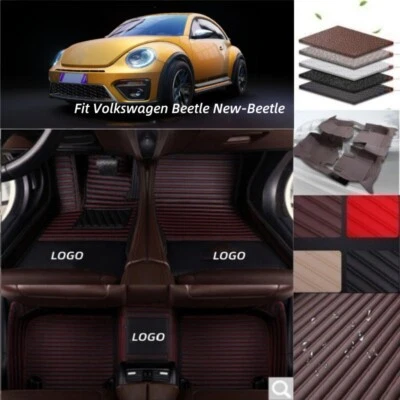 Carpets For Volkswagen Beetle New-Beetle Car Floor Mats Pads Liner Rugs Handmade - Image 1 of 4