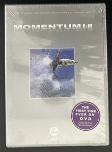NEW MOMENTUM 1 & 2 VINTAGE SURF MX SKATE SNOW SUP GOLF SURFBOARD TWO DVD VIDEO - Picture 1 of 2