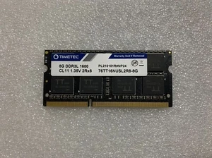 Timetec 4GB 8GB PC3-12800 (DDR3-1600) Memory ram for laptop sodimm - Picture 1 of 2