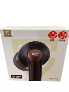 Soundpeats Air4 Pro Wireless Earbuds Bluetooth 5.3 Noise Cancelling Black - Picture 1 of 5