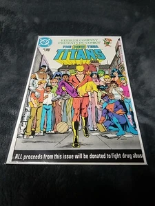 NEU TEEN TITANS WEISSE SEITEN SCHLÜSSEL KEEBLER DROGENAUSGABE DC COMICS 1983 - Bild 1 von 5
