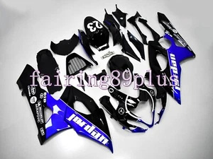 Blue Black JORDAN ABS Injection Bodywork Fairing Kit Fit for 2005 2006 GSXR1000 - Picture 1 of 6