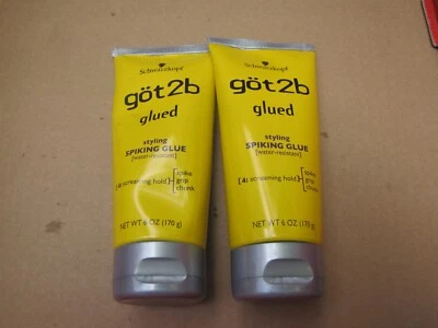 Pegamento pegado Göt2b Styling Spiking Hold 6 oz NUEVO STOCK ANTIGUO Foto 1 de 3