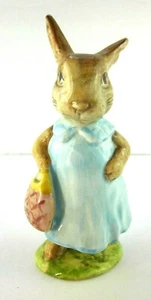 Mrs. Flopsy Bunny Figurine Beatrix Potter Beswick England F. Warne & Co. - Picture 1 of 6