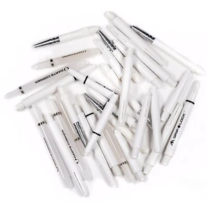 30 White Darts Stems Shafts Mixed Colours, Brands and Sizes - 10 Sets Nylon - Picture 1 of 1