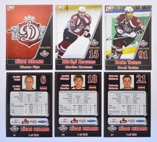 2010-11 KHL Dinamo Riga GOLD Pick a Player Card