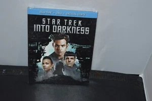 STAR TREK Into The Darkness (2013, Blu-ray/DVD/Digital Copy) w/ Slipcover SEALED - Picture 1 of 2