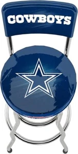 ARCADE1UP NFL Blitz High Back Stool Adjustable Height, Swiveling Seat, Your Team - Picture 1 of 40