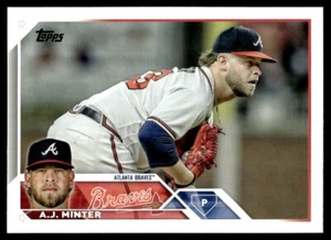 2023 Topps A.J. Minter Atlanta Braves #159 - Picture 1 of 2