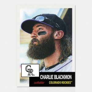 2018 TOPPS LIVING SET #31 CHARLIE BLACKMON - COLORADO ROCKIES