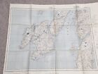 ORIGINAL WW2 GERMAN INVASION / AIRFORCE MAP Of ISLAY 1938