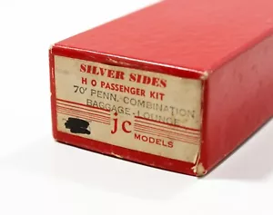 JC Models Silver Sides 70' Baggage Lounge, Pennsylvania Railroad, Collectable - Picture 1 of 6