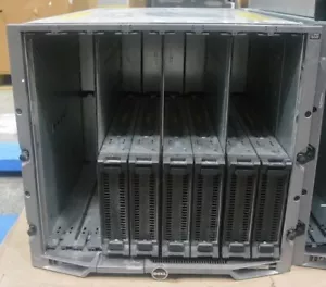 DELL PowerEdge M1000e BMX01 Server Enclosure SEE NOTES - Picture 1 of 12