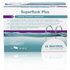 Superflock Plus von BAYROL  8 Flockkartuschen (1 Kg) klarer Pool 1195292