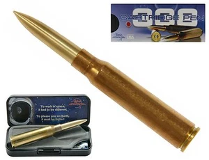 Fisher Space Pen #338 Ballpoint Pen / In Lapua Mag Bullet Casing / Made in USA - Picture 1 of 10