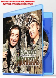HAWKEYE AND THE LAST OF THE MOHICANS REMASTERED 39 EP MOVIE BLU-RAY HD (NOT DVD) - Picture 1 of 4