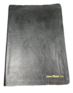Dakes Annotated Reference Bible Black 1998 27th Printing Concordance Red Letter - Foto 1 di 9