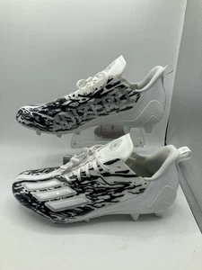 Adidas Adizero 12.0 Poison Black White Football Cleats IG7206 Size 13 - Picture 1 of 7