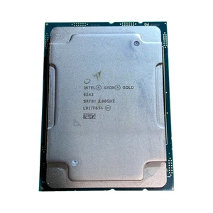 Intel Xeon Gold 6242 16Core CPU Scalable Processor SRF8Y - discoloured IHS - Picture 1 of 20