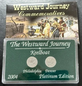 The Westward Journey Keelboat Platinum Edition 2004 Philadelphia Denver. - Picture 1 of 10