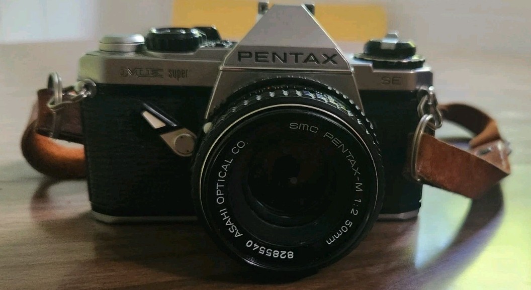 ‪『昭和レトロ』ペンタックス MEスーパー‪ PENTAX BLACK BODY PENTAX ME Super Film Cameras for sale - eBay