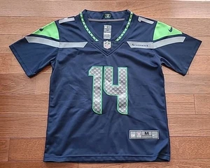 Nike On Field Metcalf #14 Seattle Seahawks Jersey Blue Size Medium - Picture 1 of 10
