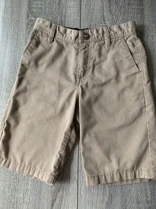 Volcom Boys Khaki Shorts Size 10y/ 24 Waist - Picture 1 of 7