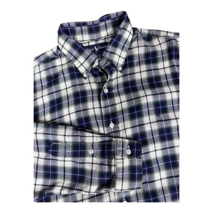 Polo Ralph Lauren Blaire Tartan Plaid Oxford Shirt Button Down Men’s L Cotton - Picture 1 of 12