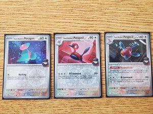 Pokemon Team Rocket's Porygon (Reverse Holo) Destined Rivals 3 Card Set - Picture 1 of 4