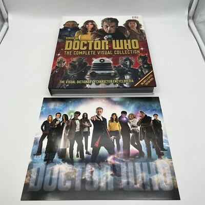 BBC Doctor Who The Complete Visual Collection Hardback Book LE Art Print 2015 Foto 1 de 4