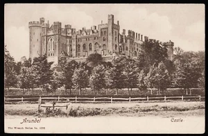 Arundel Castle Sussex Wrench Postcard - Picture 1 of 2