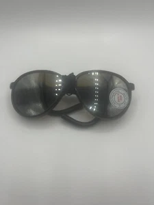 JUNIOR SUNGLASSES BOYS EAR LOOP STRING. LEATHER BLACK NO GLARE ALL WEATHER (C3) - Picture 1 of 14