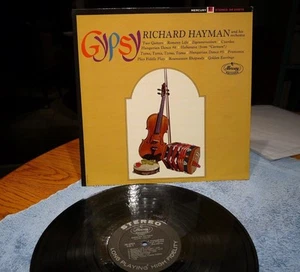 RICHARD HAYMAN GYPSY Mercury black silver label SR60875 STEREO VIOLIN RFR 2/1 - Picture 1 of 2