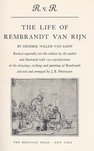 Hendrik Van Loon Rembrandt Life Heritage Press Illustrated Edition HC Sharp! - Picture 1 of 4