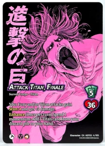 EREN YEAGER 2025 Universus Attacco a Titano Personaggio Apocalisse 4/189 - Foto 1 di 2