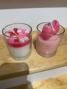 Rachel Zoe Pink Hearts Candle Tik Tok Viral 10oz NWT Plus Pink Now Candle - Picture 1 of 4