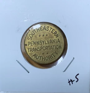 Septa (Philadelphia, Pennsylvania) Transit Token #5. Gratis Versand - Bild 1 von 2