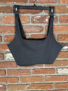 GAP FIT Women's Low Support Removable Pads Black Sports Bra Top XL - Picture 1 of 5