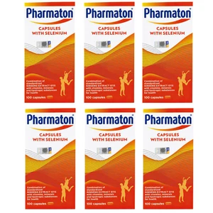 6 X Capsule Pharmaton anni 100 con estratto di ginseng e potenziatore energetico di selenio - Foto 1 di 7