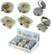 Ape Pillola Scatola Pillole Organizzatore Alla Moda Estate Giallo Ape Design