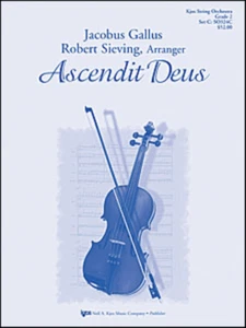 Ascendit Deus Gallus Sieving GR 2 SO324C Sheet Music Full Score & Parts Kjos - Picture 1 of 1